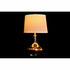 Lámpara de mesa DKD Home Decor Dorado Transparente Blanco 220 V 50 W (35 x 35 x 62 cm)