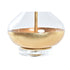 Lámpara de mesa DKD Home Decor Dorado Transparente Blanco 220 V 50 W (35 x 35 x 62 cm)