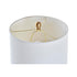 Lámpara de mesa DKD Home Decor Dorado Transparente Blanco 220 V 50 W (35 x 35 x 62 cm)