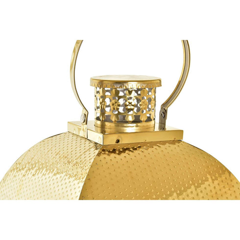 Faroles DKD Home Decor Cristal Dorado Metal 23 x 23 x 60 cm