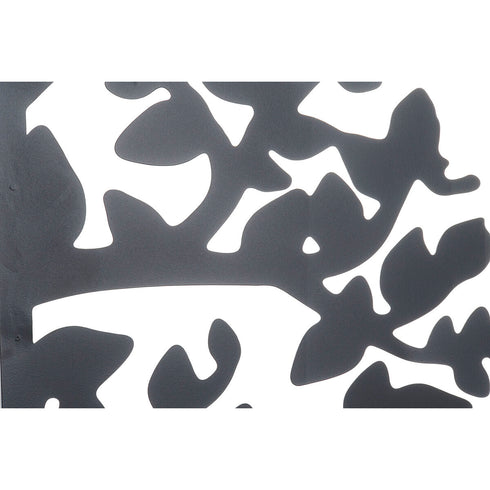 Decoración de Pared DKD Home Decor 3 Piezas Negro Árbol Metal (105 x 1,5 x 91 cm) (91 cm)