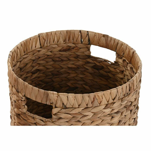 Juego de Cestas DKD Home Decor Natural Fibra natural Boho 42 x 42 x 43 cm