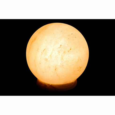 Decoración luminosa DKD Home Decor Sal Naranja 15 x 15 x 15 cm 15 W
