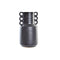 Jarrón DKD Home Decor Negro Porcelana Moderno 14 x 14 x 25 cm