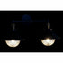 Lámpara de Pared DKD Home Decor Negro Dorado Metal 220 V 50 W (52 x 24 x 20 cm)