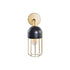 Lámpara de Pared DKD Home Decor Negro Dorado Metal 220 V 50 W (15 x 19 x 34 cm)