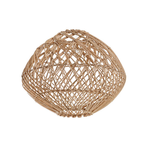 Pantalla de Lámpara DKD Home Decor Ratán (35 x 35 x 30 cm)