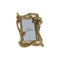 Marco de Fotos DKD Home Decor Resina Dorado Flor 18,5 x 3,5 x 23 cm