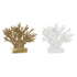 Figura Decorativa DKD Home Decor 34 x 10 x 27,5 cm Dorado Coral Blanco Mediterráneo (2 Unidades)