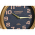 Reloj de Pared DKD Home Decor Avión Negro Dorado Hierro (145 x 20 x 43 cm)