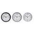 Reloj de Pared DKD Home Decor Blanco Negro Gris Blanco/Negro PVC Metal Cristal 3 Piezas 30 x 40 cm 30 x 4,3 x 30 cm