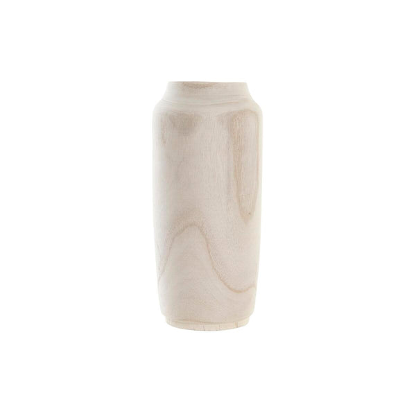 Jarrón DKD Home Decor Marrón Natural 13 x 13 x 29 cm