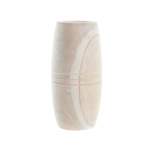 Jarrón DKD Home Decor Marrón Natural 13 x 13 x 25 cm