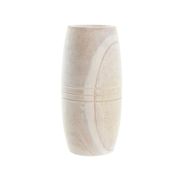 Jarrón DKD Home Decor Marrón Natural 13 x 13 x 25 cm