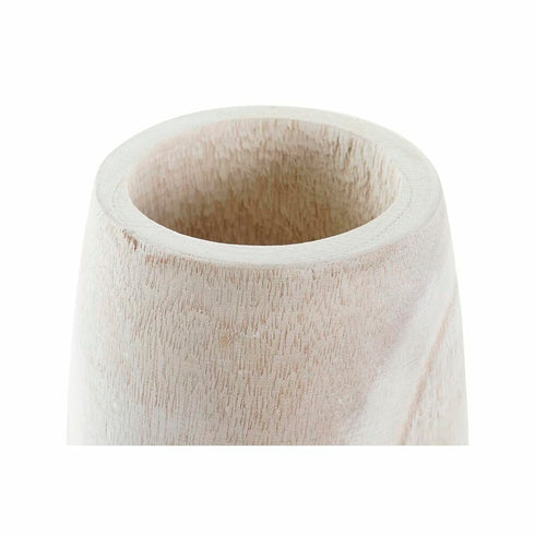 Jarrón DKD Home Decor Marrón Natural 13 x 13 x 25 cm