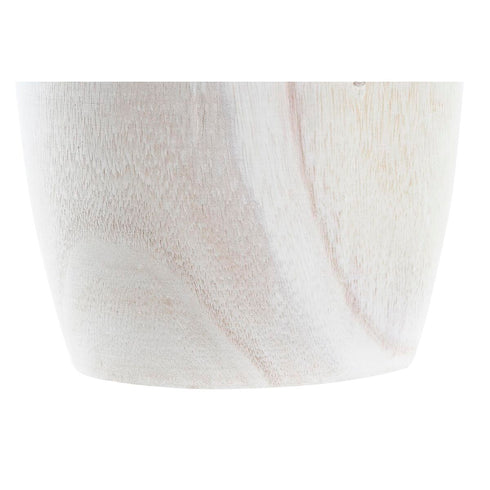 Jarrón DKD Home Decor Marrón Natural 13 x 13 x 25 cm