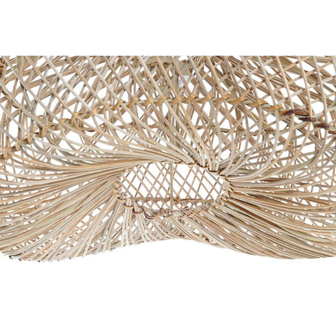 Pantalla de Lámpara DKD Home Decor Ratán Tropical (46 x 34 x 26 cm)