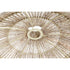 Pantalla de Lámpara DKD Home Decor Jute (40 x 40 x 14 cm)