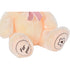 Oso de Peluche DKD Home Decor Lazo Beige Marrón Infantil Oso 40 x 40 x 50 cm (2 Unidades)