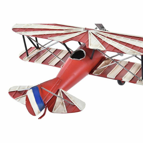 Figura Decorativa DKD Home Decor 32 x 27 x 11,5 cm Vintage Avioneta (2 Unidades)