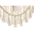 Decoración Colgante DKD Home Decor 70 x 3 x 97 cm Natural Crema