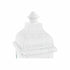 Faroles DKD Home Decor Cristal Metal Blanco (19 x 19 x 58 cm)