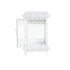 Faroles DKD Home Decor Cristal Metal Blanco (19 x 19 x 58 cm)
