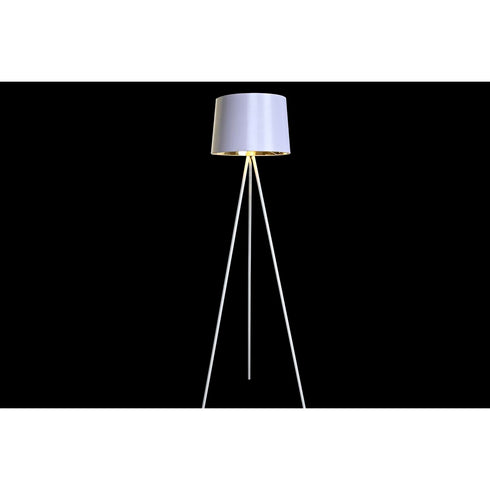 Lámpara de Pie DKD Home Decor 41 x 41 x 160 cm 41 x 41 x 154 cm Metal Blanco 220 V 50 W