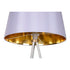 Lámpara de Pie DKD Home Decor 41 x 41 x 160 cm 41 x 41 x 154 cm Metal Blanco 220 V 50 W