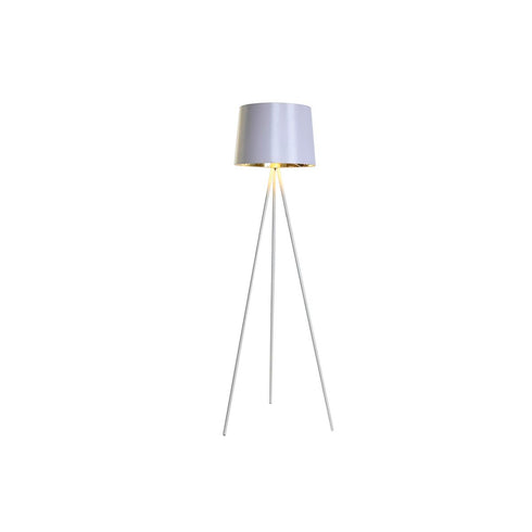 Lámpara de Pie DKD Home Decor 41 x 41 x 160 cm 41 x 41 x 154 cm Metal Blanco 220 V 50 W