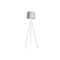 Lámpara de Pie DKD Home Decor 41 x 41 x 160 cm 41 x 41 x 154 cm Metal Blanco 220 V 50 W