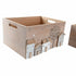Juego de Cajas Decorativas DKD Home Decor Madera MDF Boho (36 x 26 x 18 cm)