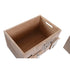 Juego de Cajas Decorativas DKD Home Decor Madera MDF Boho (36 x 26 x 18 cm)
