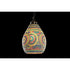 Lámpara de Techo DKD Home Decor Cristal Metal Multicolor 25 W 23 x 23 x 33 cm (2 Unidades)