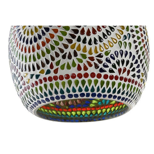 Lámpara de Techo DKD Home Decor Cristal Metal Multicolor 25 W 23 x 23 x 33 cm (2 Unidades)
