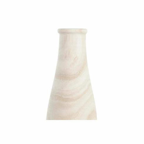 Jarrón DKD Home Decor Natural Marrón claro Tropical 10 x 10 x 39 cm