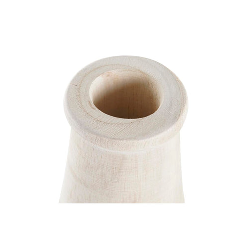 Jarrón DKD Home Decor Natural Marrón claro Tropical 10 x 10 x 39 cm