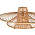 Lámpara de Techo DKD Home Decor 70 x 70 x 43 cm Marrón claro Bambú 50 W