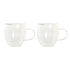 Juego de Tazas de Café DKD Home Decor 250 ml Cristal Transparente Vidrio de Borosilicato