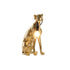 Lámpara de mesa DKD Home Decor Perro Dorado Resina 25 W (25,5 x 16,5 x 36 cm)