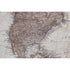 Cuadro DKD Home Decor Colonial Mapamundi 122 x 85 x 5 cm