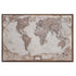 Cuadro DKD Home Decor Colonial Mapamundi 122 x 85 x 5 cm