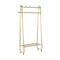 Perchero con Ruedas DKD Home Decor Dorado Metal 105 x 36 x 177 cm