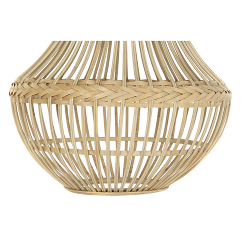 Lámpara de Techo DKD Home Decor Marrón claro Ratán 50 W (45 x 45 x 48 cm)