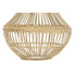 Lámpara de Techo DKD Home Decor Marrón claro Ratán 50 W (45 x 45 x 48 cm)
