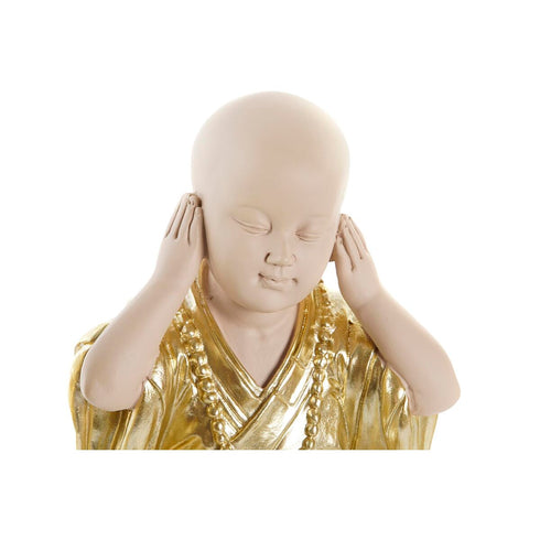 Figura Decorativa DKD Home Decor Monje Oriental 11 x 10,5 x 18 cm (6 Piezas)
