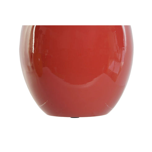 Jarrón Home ESPRIT Mostaza Terracota Aluminio Lacado 23 x 23 x 38,5 cm (2 Unidades)