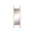 Espejo de pared Home ESPRIT Natural Espejo Tropical 51 x 5 x 160 cm