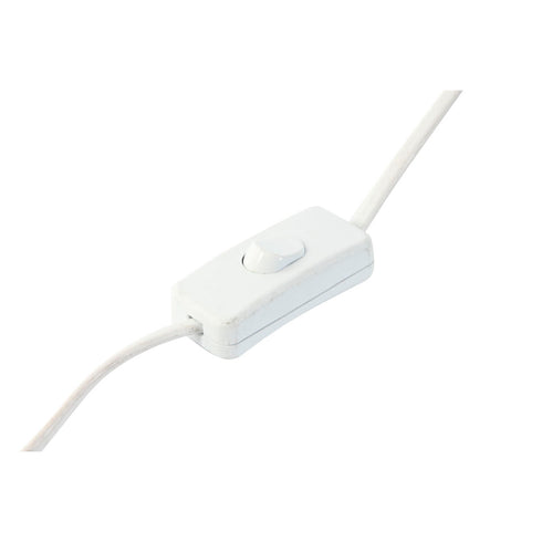 Lámpara de mesa Home ESPRIT Blanco Beige Cemento 30 x 30 x 58 cm