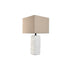 Lámpara de mesa Home ESPRIT Blanco Beige Cemento 30 x 30 x 58 cm